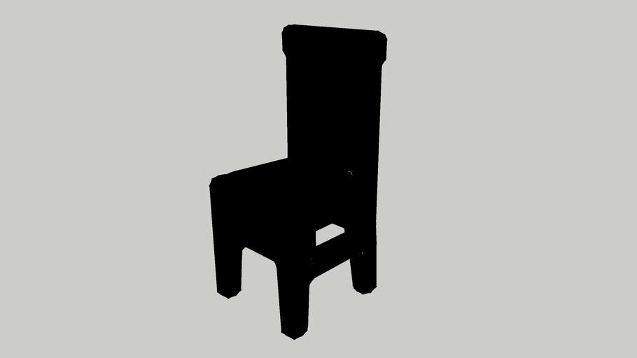 Furniture – Classic Chair – 1/100 – Color
