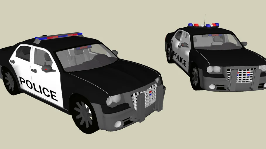 Chrysler 300C POLICE | 3D Warehouse