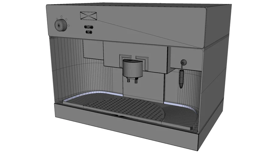 BuiltIn Coffee Machine 3D Warehouse