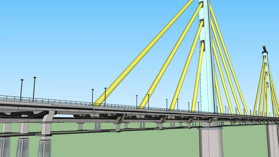 Cable Stayed Bridge | 3D Warehouse