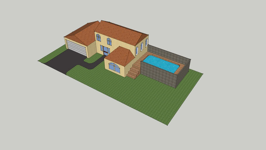 Small Villa 3D Warehouse