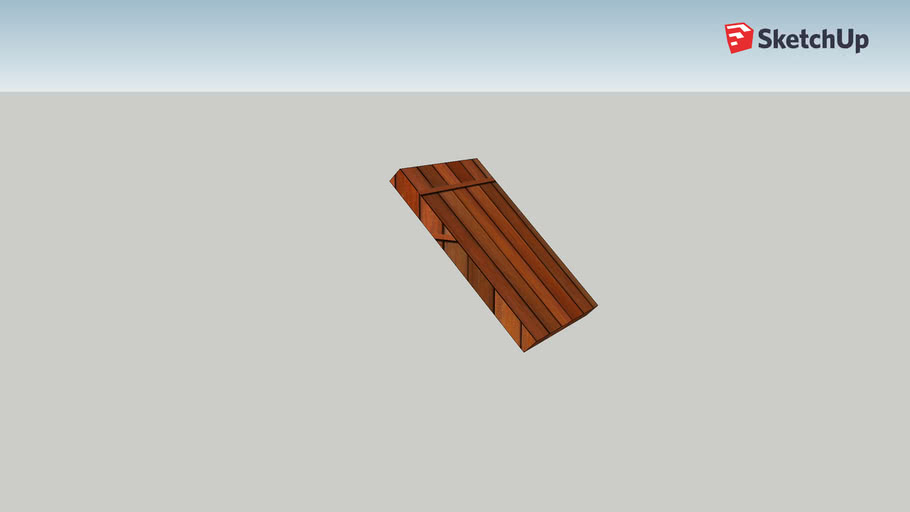 Ark Wooden Ramp 3D Warehouse