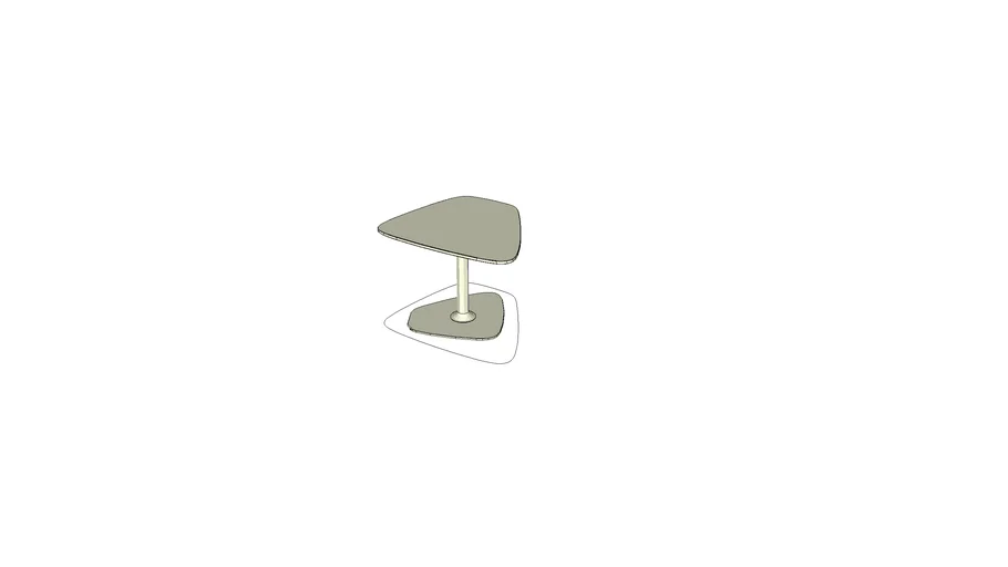 macao pedestal lounge table H56 cm