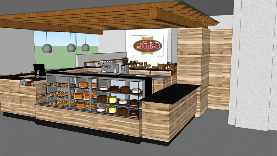 SHOPPING CENTRE KIOSK CAKE SHOP 3D Warehouse, 56% OFF