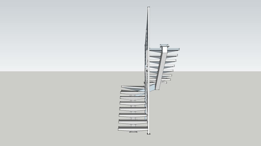 Intermediate support ladder | 3D Warehouse