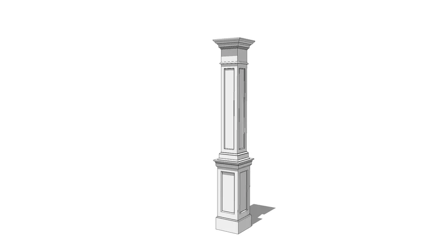 Rectangular Column | 3D Warehouse