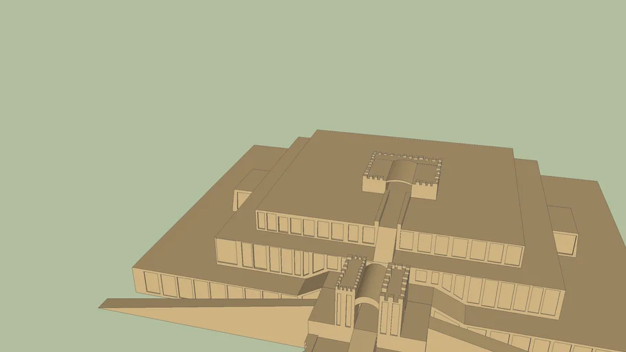 Ziggurat Of Ur 3D Warehouse