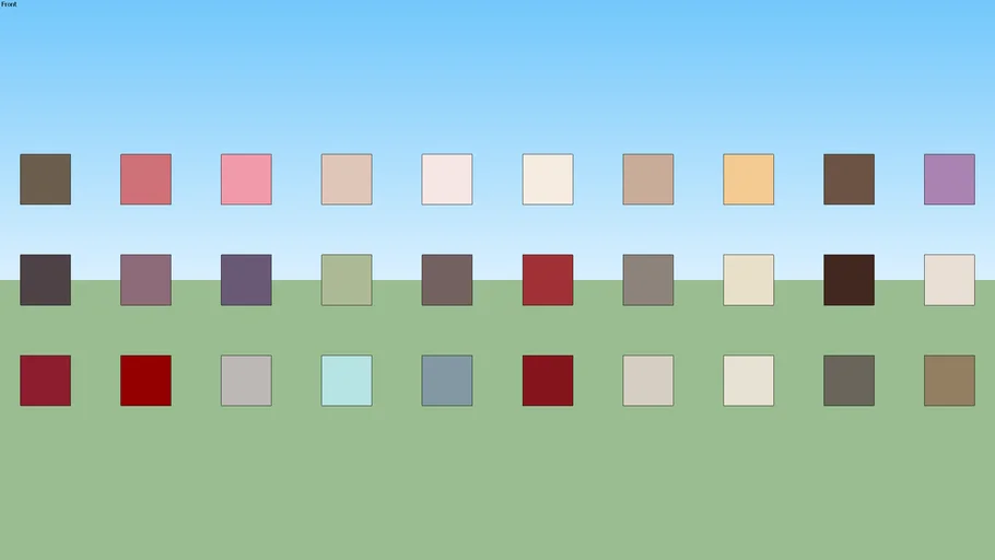 SW Paint Palette 19 | 3D Warehouse