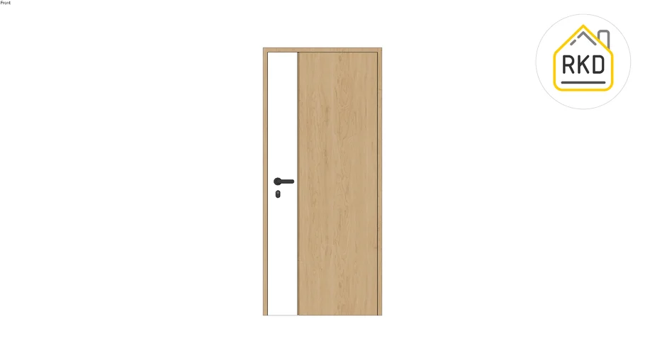 Scandinavian Door Style 5 80x10x180cm