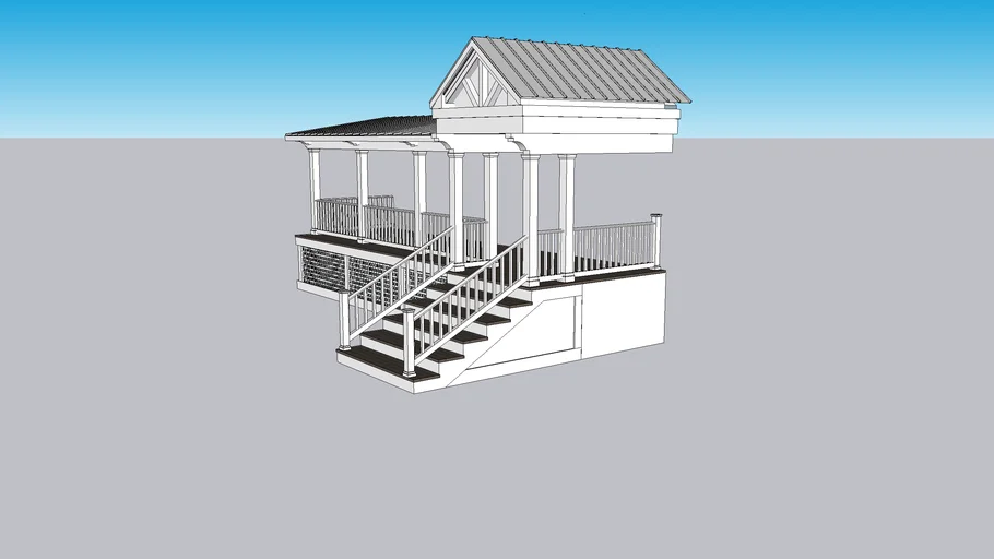 Greene and Greene/ Craft Style Porch