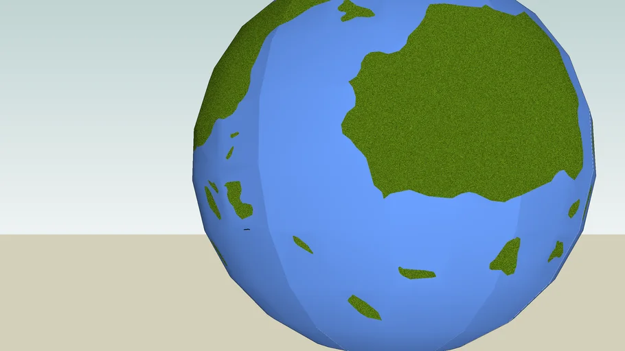 Planet (to scale) | 3D Warehouse