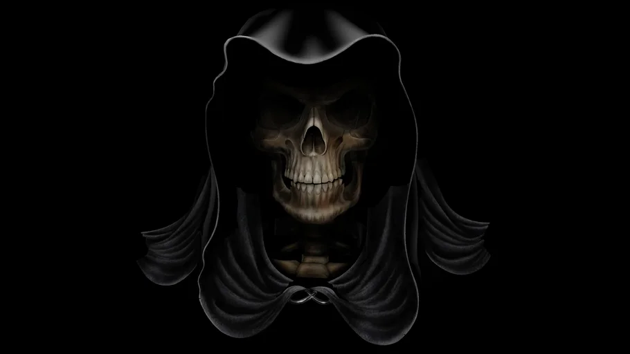Grim Reaper - 3D Render Stock Photo, Picture and Royalty Free Image. Image  11711069.
