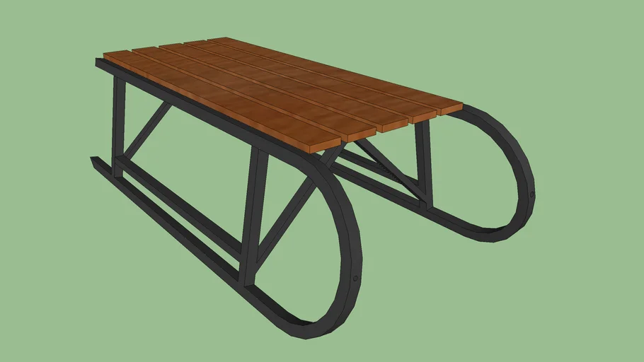 Snow Sled 3D Warehouse