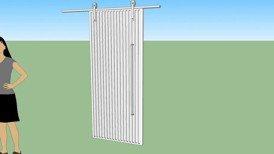 Sliding Door Rails 3D Warehouse