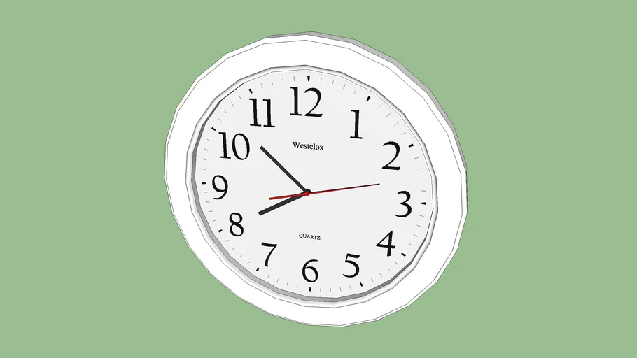Clock 3D Warehouse