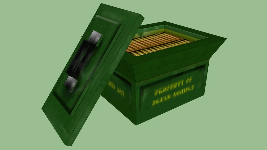 HL1 Chain Ammo Box | 3D Warehouse