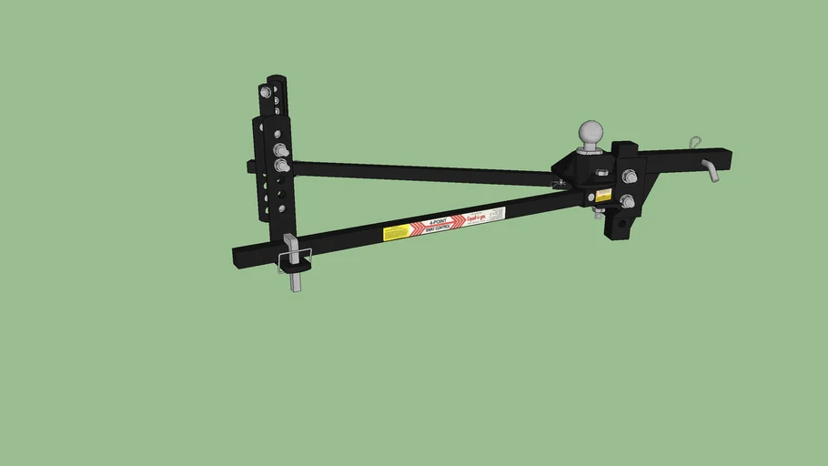 Equalizer E4 Sway Control Hitch 3D Warehouse