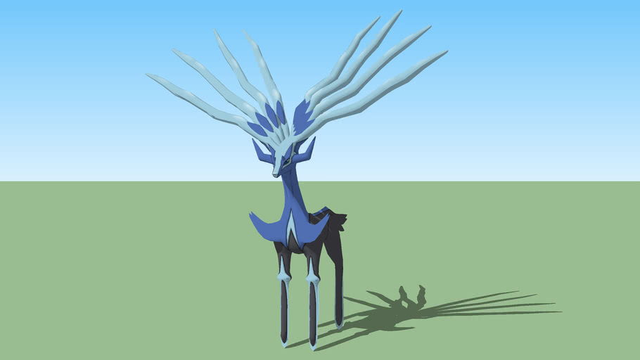 Neutral Mode Xerneas (Pokémon X and Y) 3D Warehouse