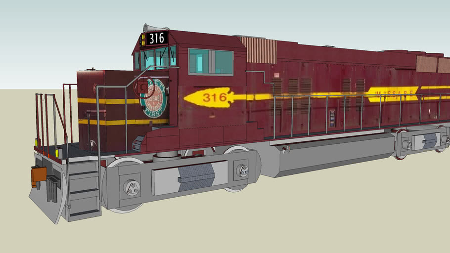 DMIR Duluth, Missabe, & Iron Range Locomotive