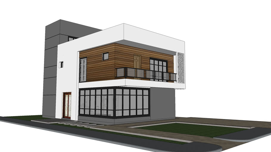 Unit A Stand Alone House 3D Warehouse