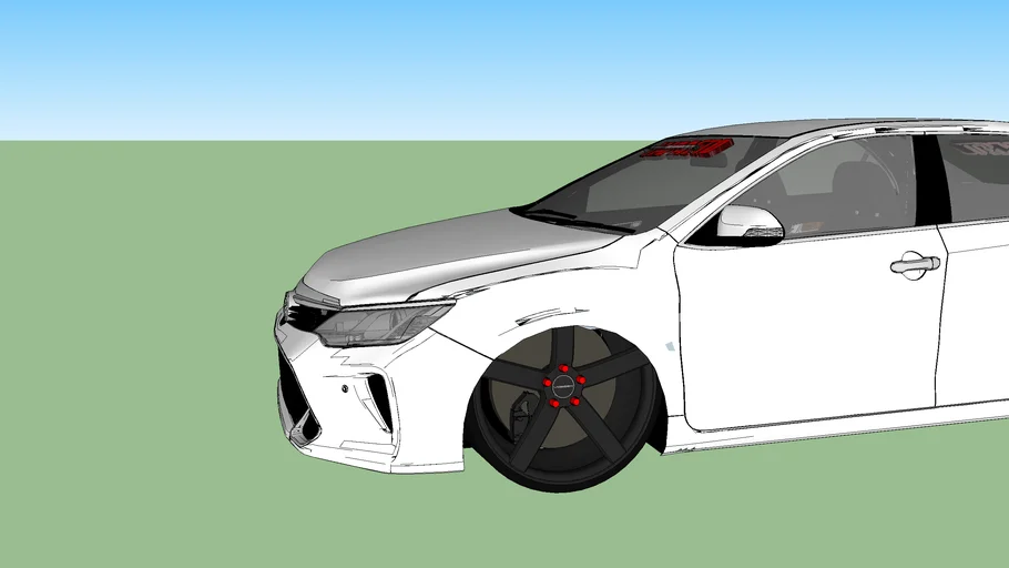 Toyota Corolla Rebaixado 3d Warehouse