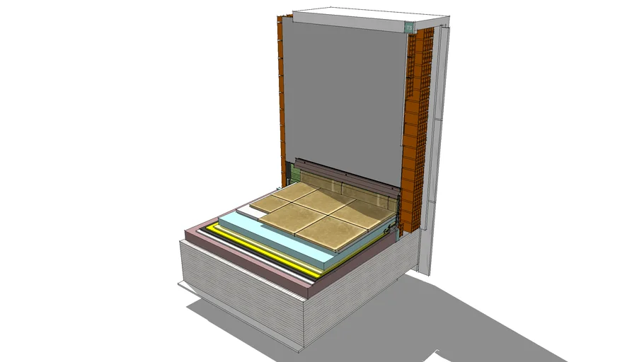 Detalle Cubierta Transitable | Walkable Roof Detail |T3