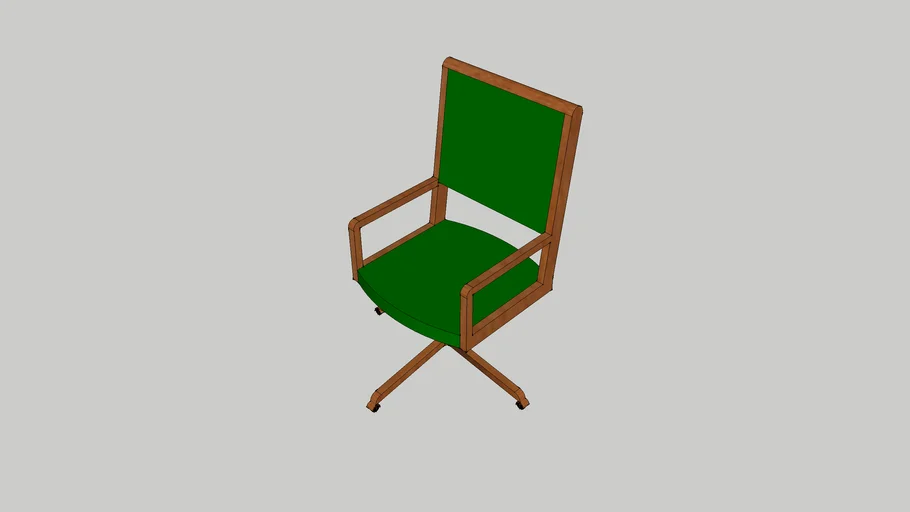 Green Office Chair