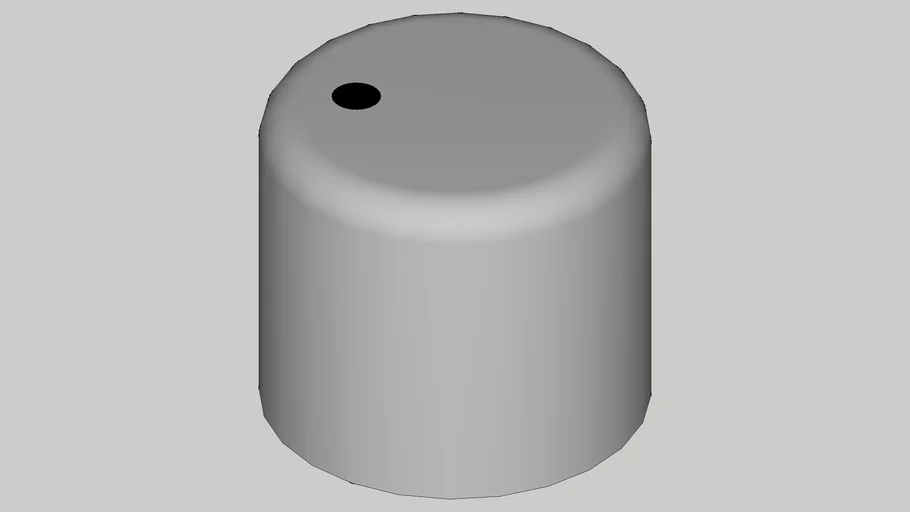 Fender Jazz Bass Control Knob 3D Warehouse