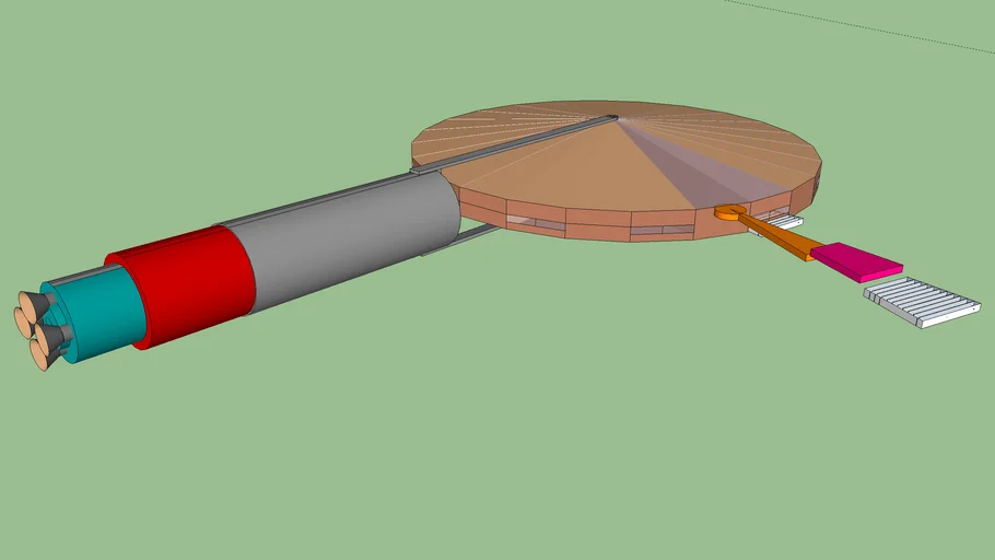 Wayne's Mars Mission Craft | 3D Warehouse