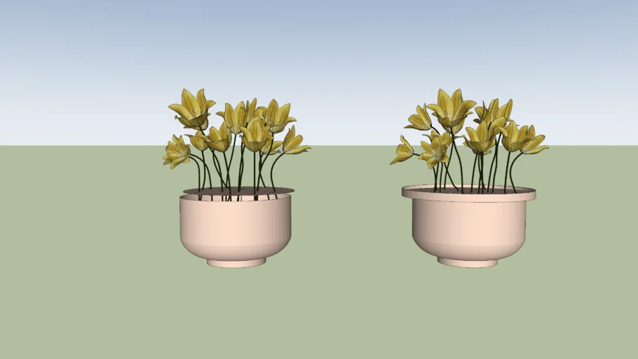 Flower Vase 3d Warehouse 