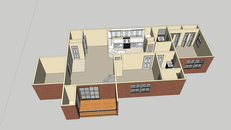 Stony Pointe Apartments Martinsburg, WV 3D Warehouse