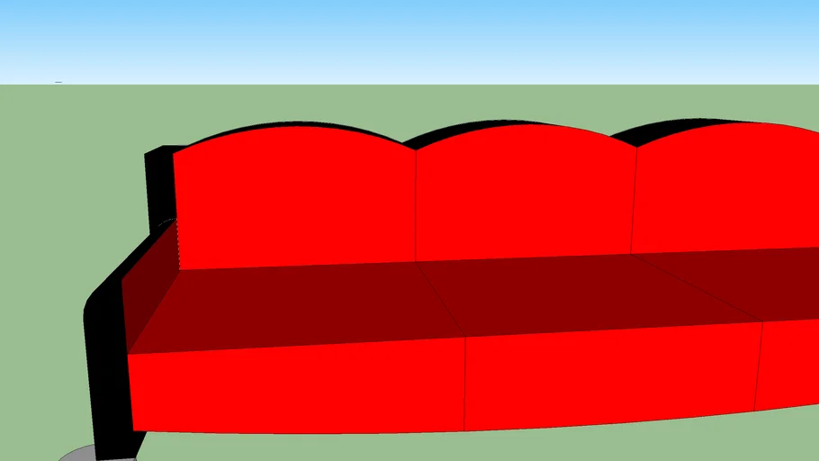 3 Seater Sofa | 3D Warehouse