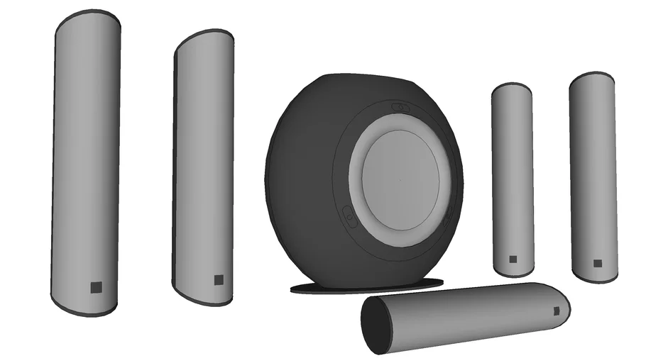 KEF 5005.2 Home Theatre System