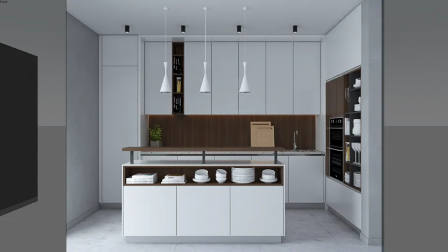 Sketchup Cabinet Design Modern Kitchen