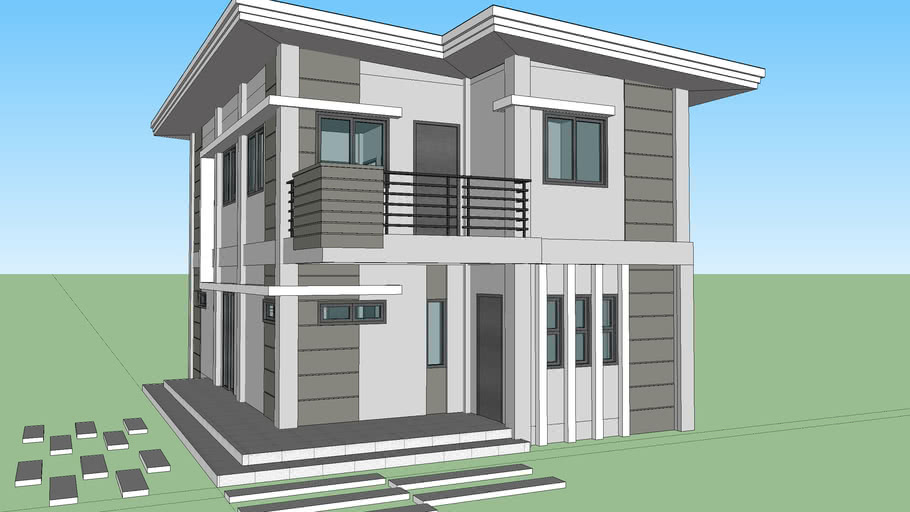 TWO STOREY HOME | 3D Warehouse