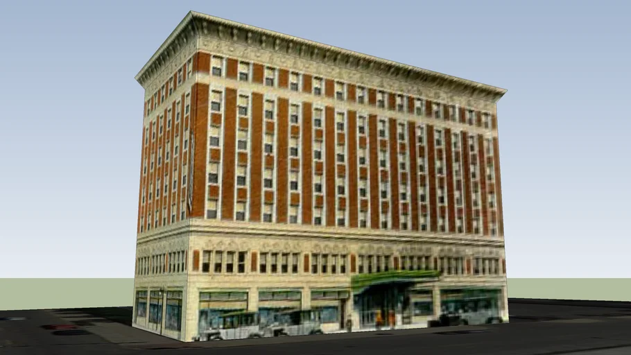 Hotel Kankakee 3D Warehouse