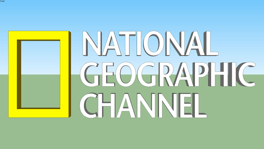 National Geographic Channel logo 3D Warehouse