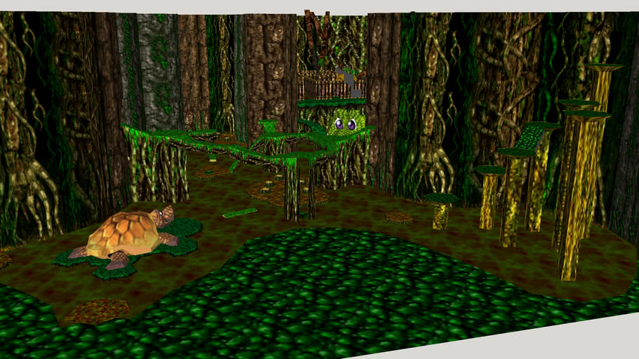 Banjo kazooie Bubblegloop Swamp 3D Warehouse
