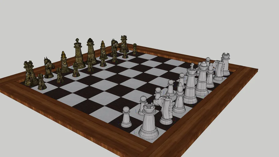 Chess board, game board,