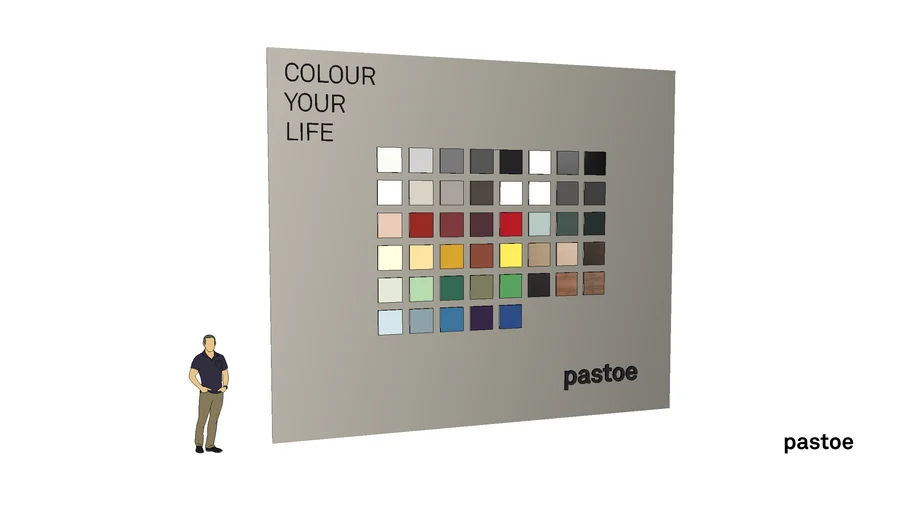 Uitputten zaterdag Hilarisch Pastoe Colour your life | 3D Warehouse