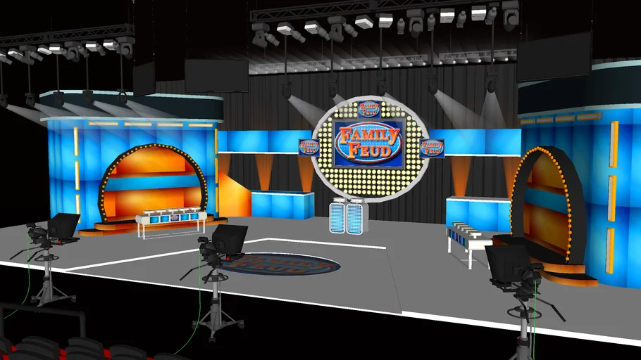 Family Feud Stage | 3D Warehouse