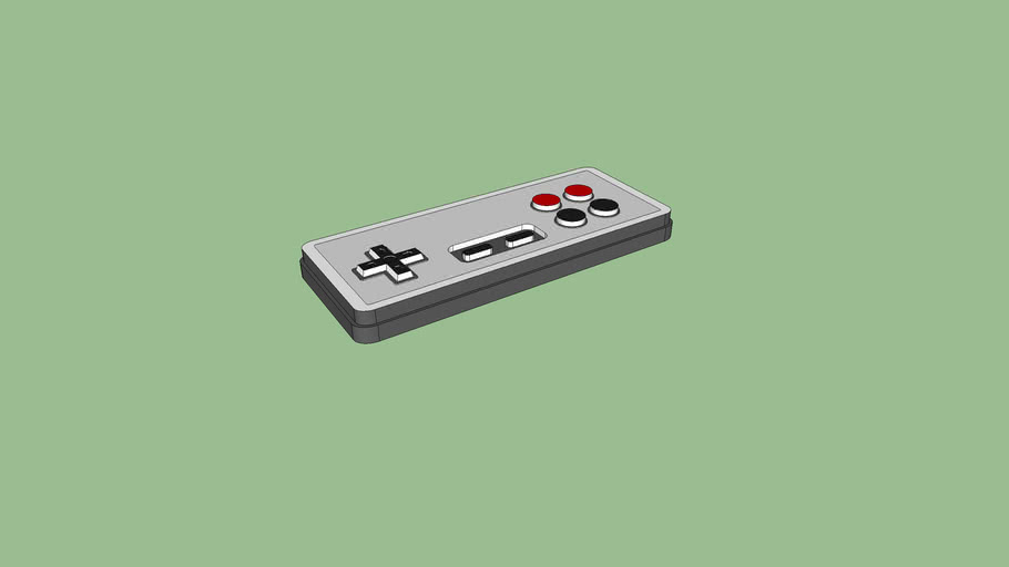 Dendy Junior joystick Nintendo NES classic controller | 3D Warehouse