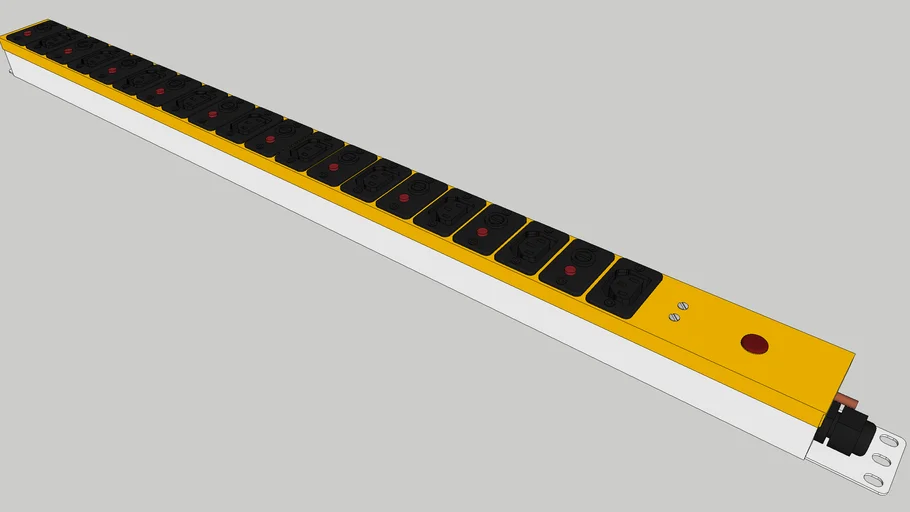 OLSON 10-WAY VERTICAL PDU BROADCAST PDU