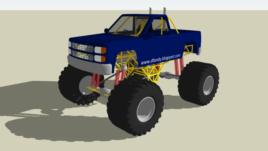 Andy's Monstertruck | 3D Warehouse