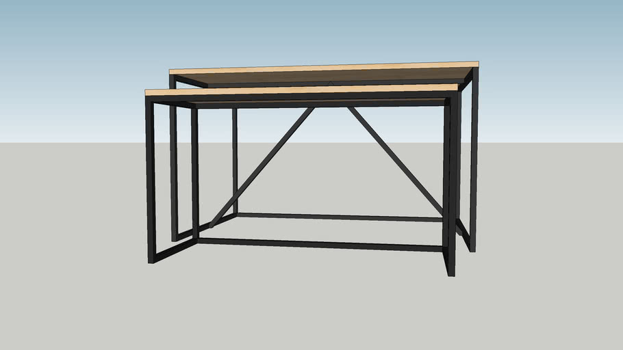 Display table 3D Warehouse