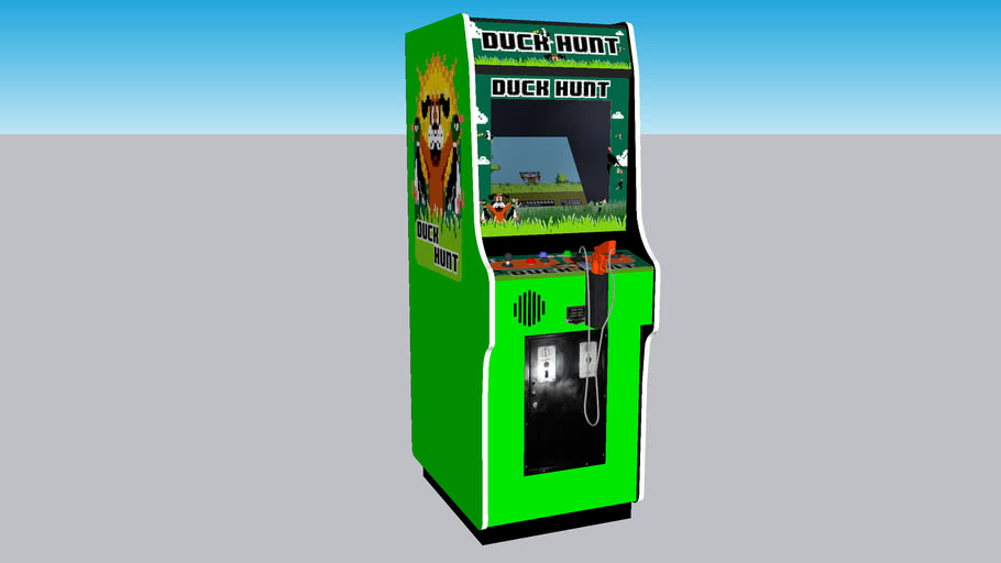 Duck Hunt Arcade Game Style B 3D Warehouse