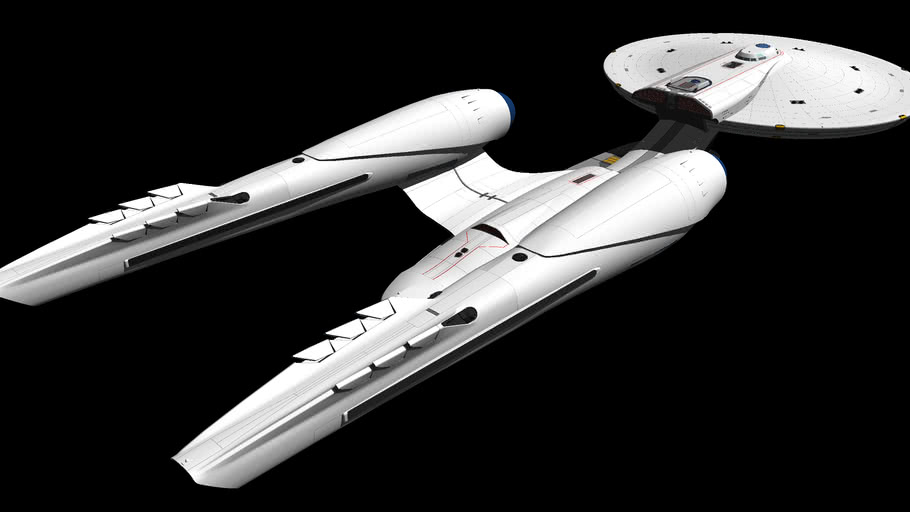 starship excelsior remake (update 4.5) | 3D Warehouse