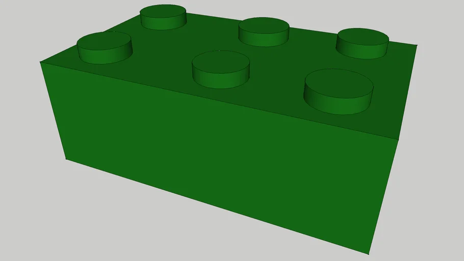 green lego | 3D Warehouse