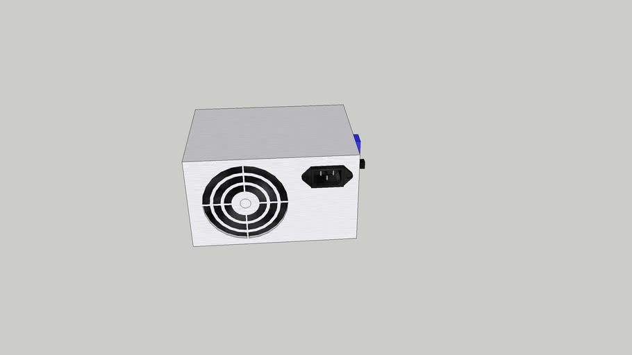 PC Power Supply DIY DC Power 3D Warehouse