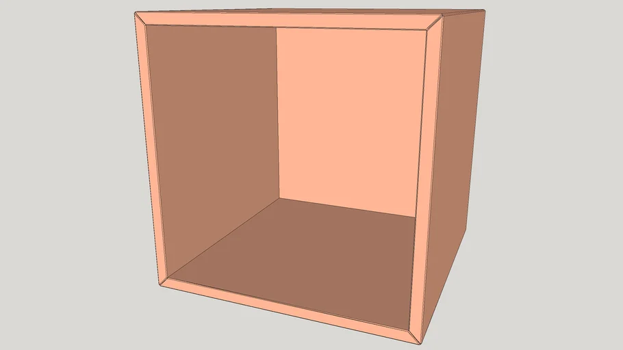 IKEA EKET 35x35x35 lightorange 3D Warehouse
